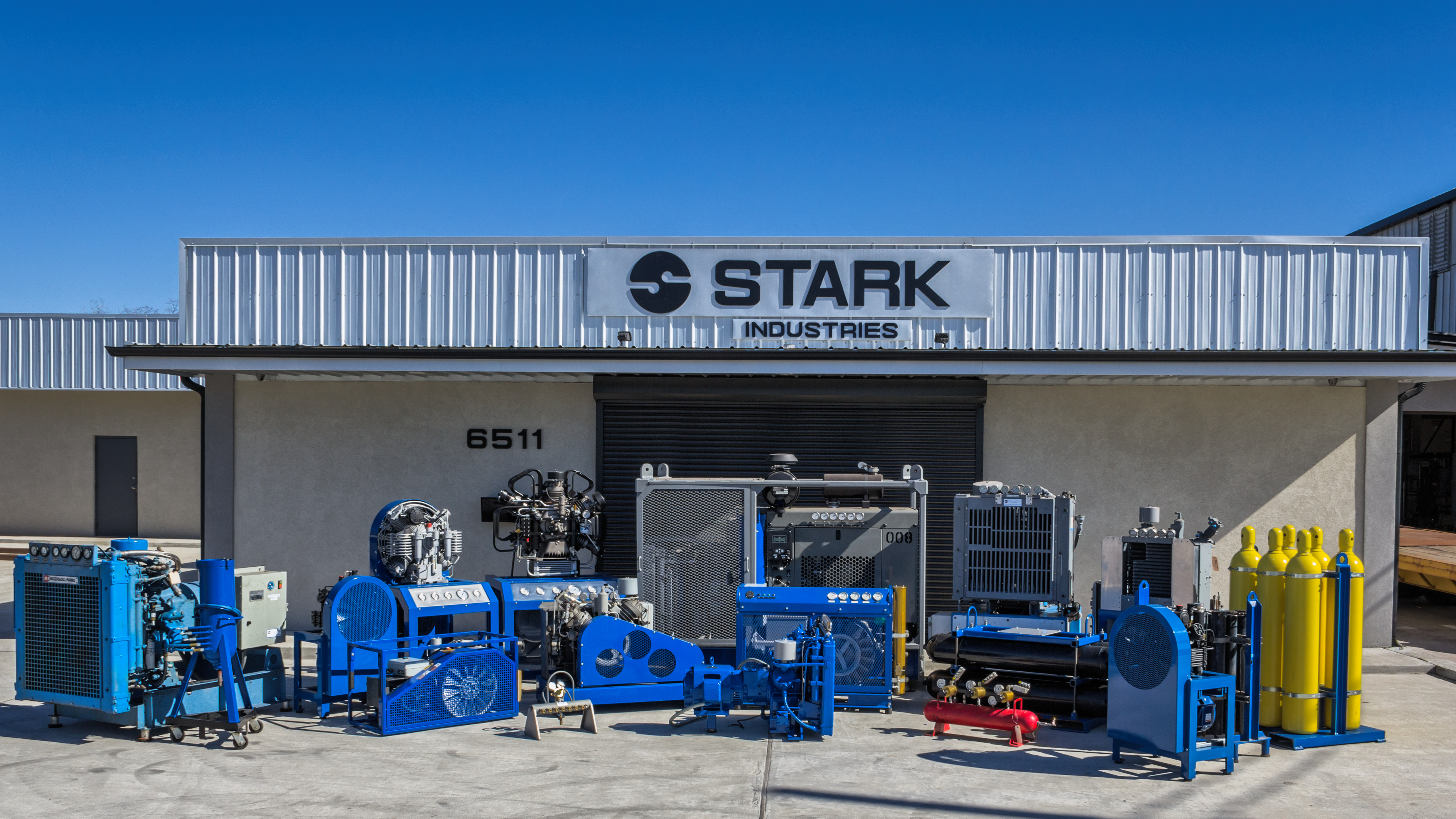 Stark Industries - High Pressure and SCUBA Compressor Manufacturing
